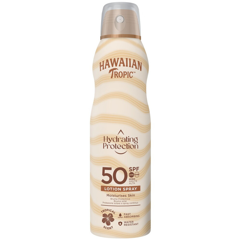 Hawaiian Tropic - SPF 50 Hydrating Protection Spray Lotion - 220 ml