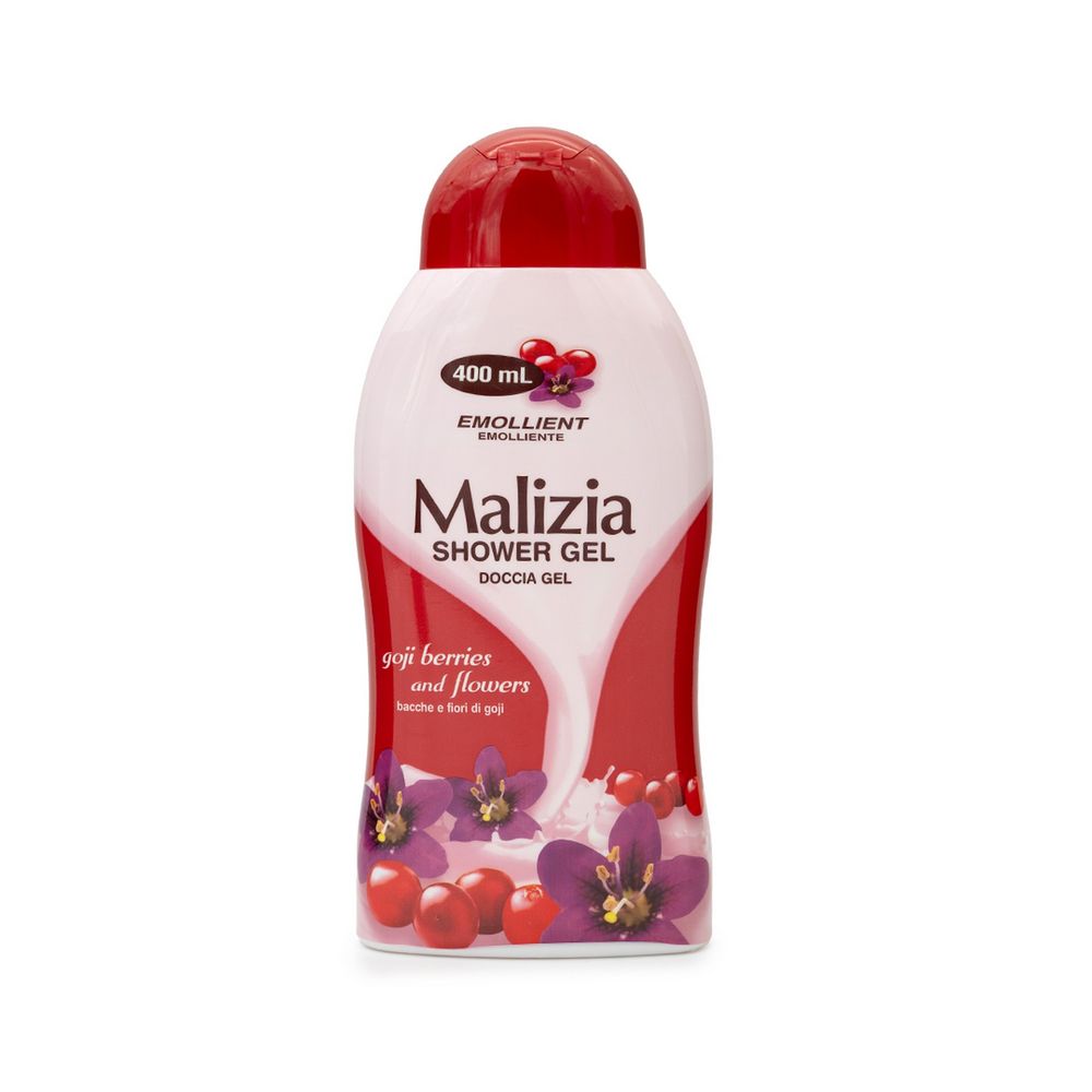 Malizia - Goji Berries & Flowers Mens Shower Gel - 400ml