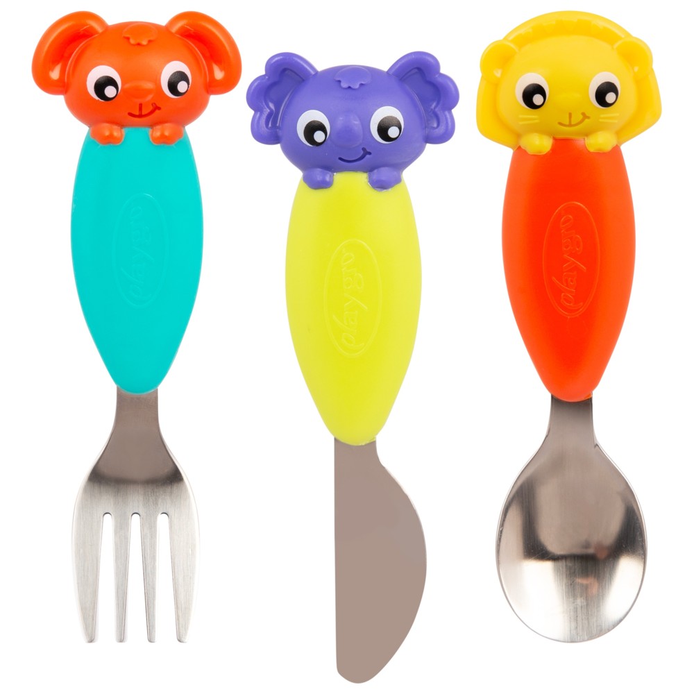 Playgro - Pals Feeding Set - 3 Pc Set