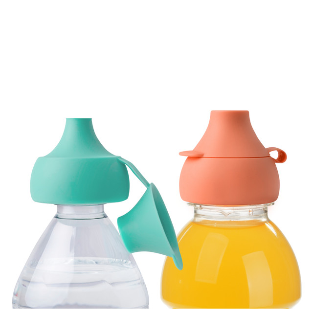 Boon - Snug Sip Universal Water & Juice Bottle Topper - 2 Pcs