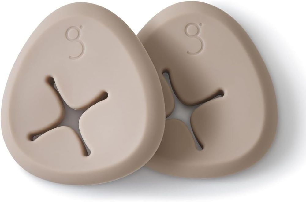BBhugme - Replacement Silicone Pillow Pebbles Only - Sand - 2 Pcs