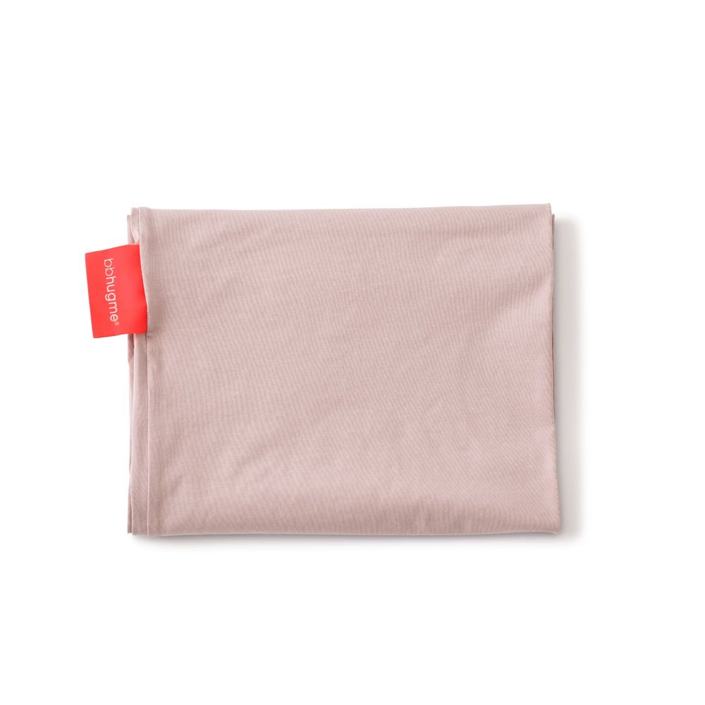 BBhugme - Organic Pregnancy Pillow Replacement Cover Only - Dusty Pink