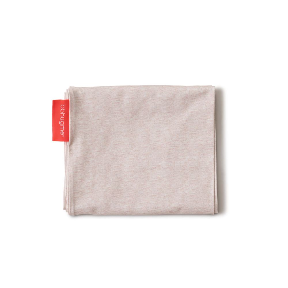 BBhugme - Organic Nursing Pillow Replacement Cover Only - Pink Melange
