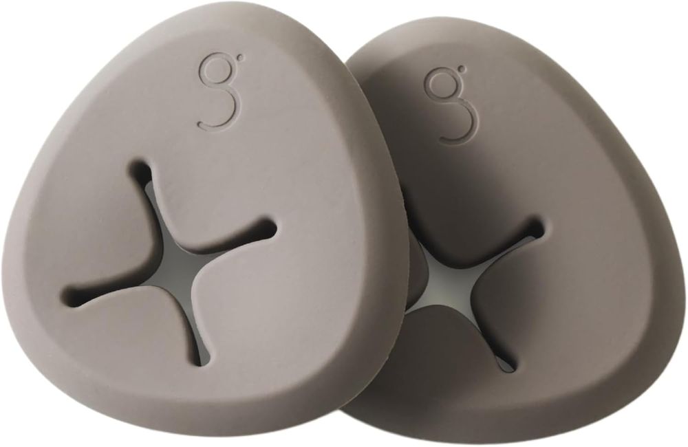 BBhugme - Replacement Silicone Pillow Pebbles Only - Stone - 2 Pcs