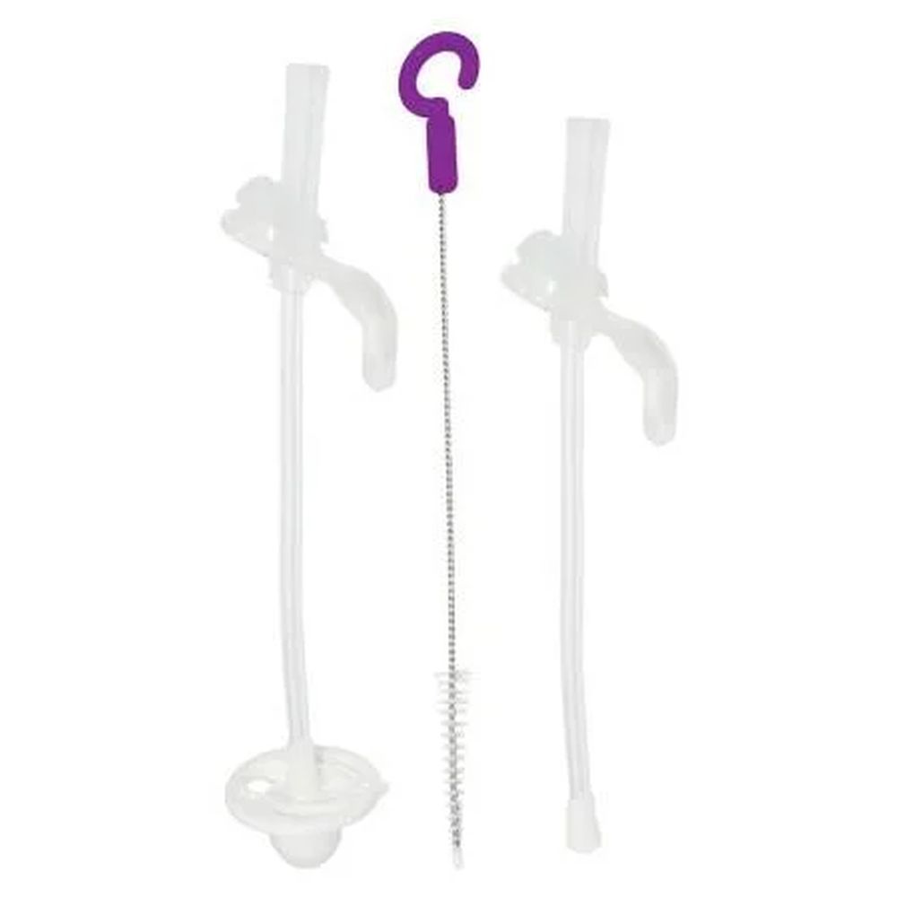 B.box - Sippy Cup Replacement Straw And Cleaner Set - 3pcs