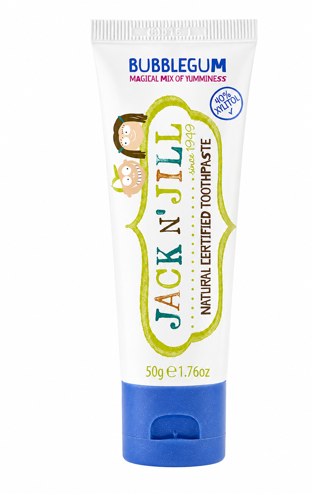 Jack N' Jill - Natural Toothpaste - Bubble Gum - 50g