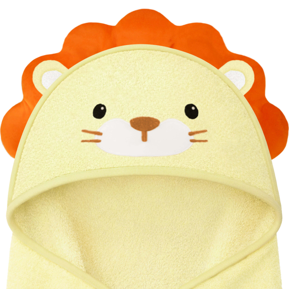Keababies - Cuddle Baby Hooded Towel - Lion