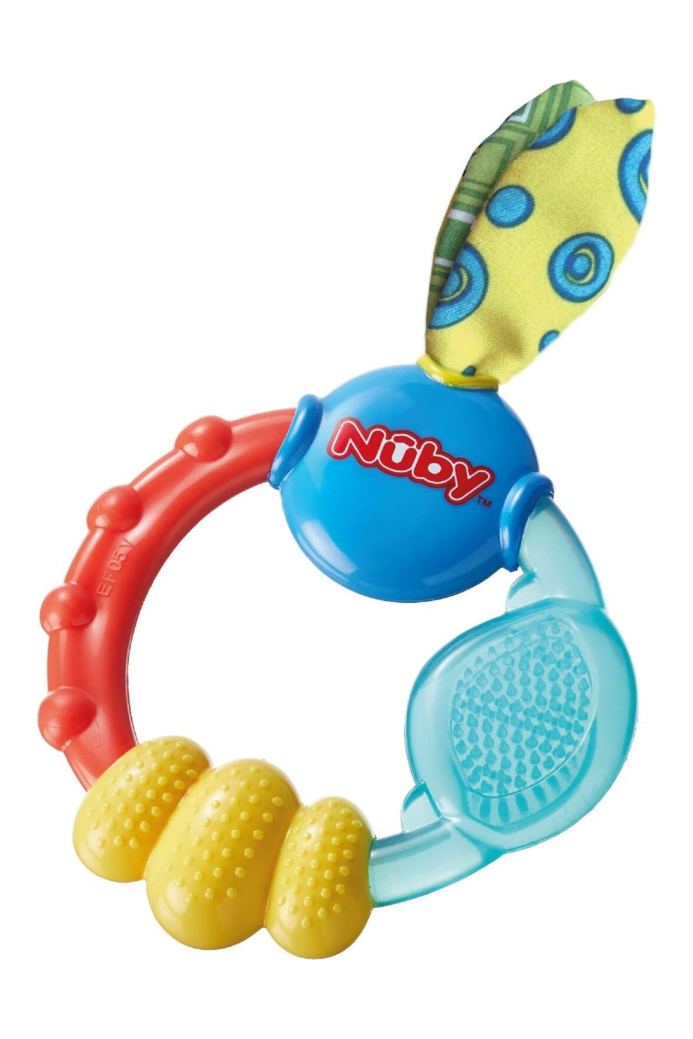 Nuby - Wacky Teether Ring - Color & Style May Vary - 1 Pc