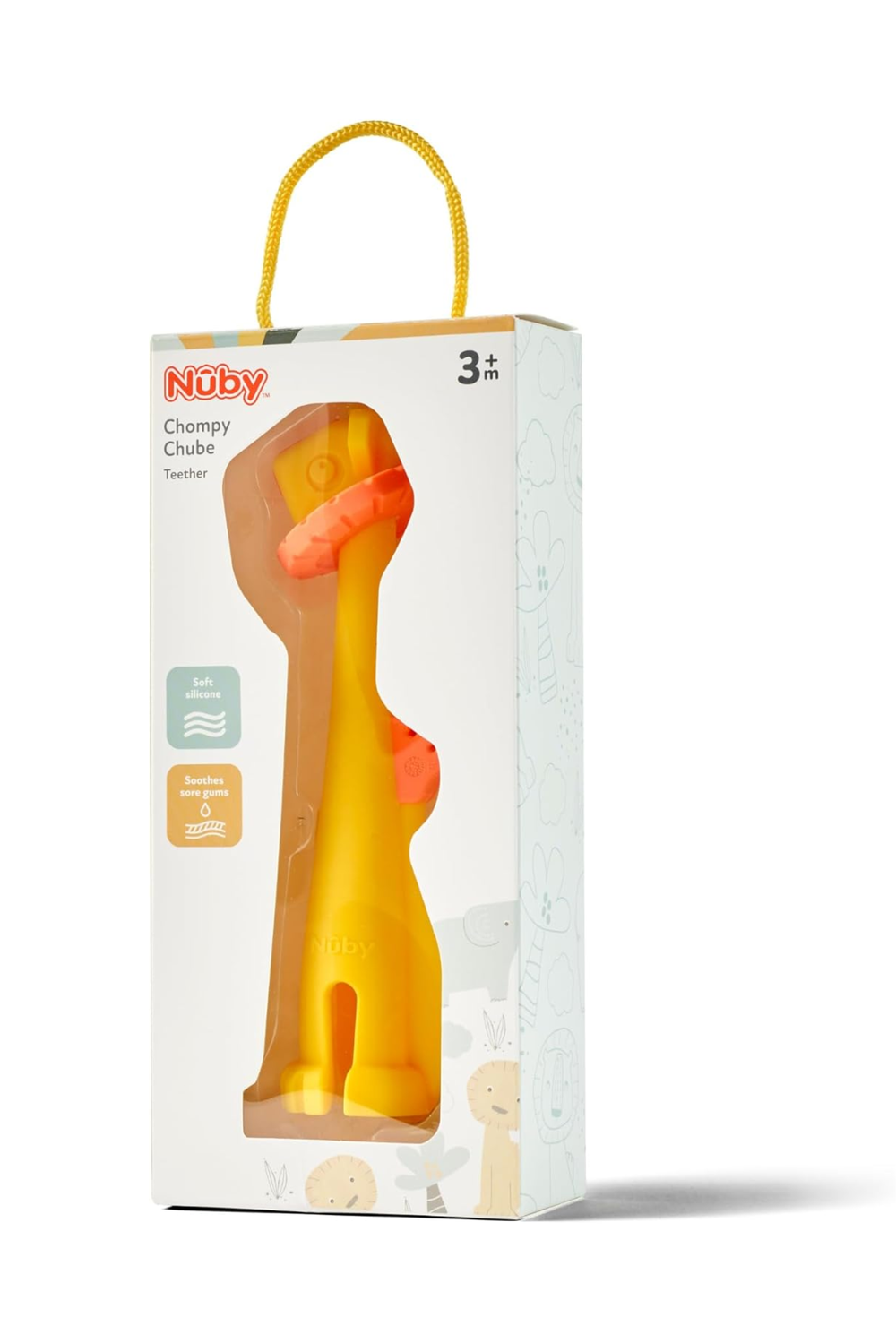Nuby - Chompy Chubes Teether Toy - Style May Vary - 1 Pc
