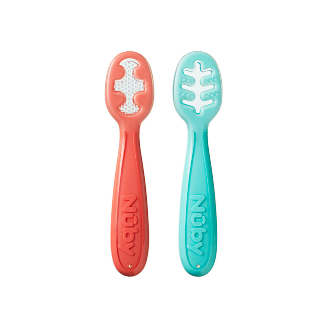 Nuby - Dinky Dippers Baby's First Spoons - 2 Pcs