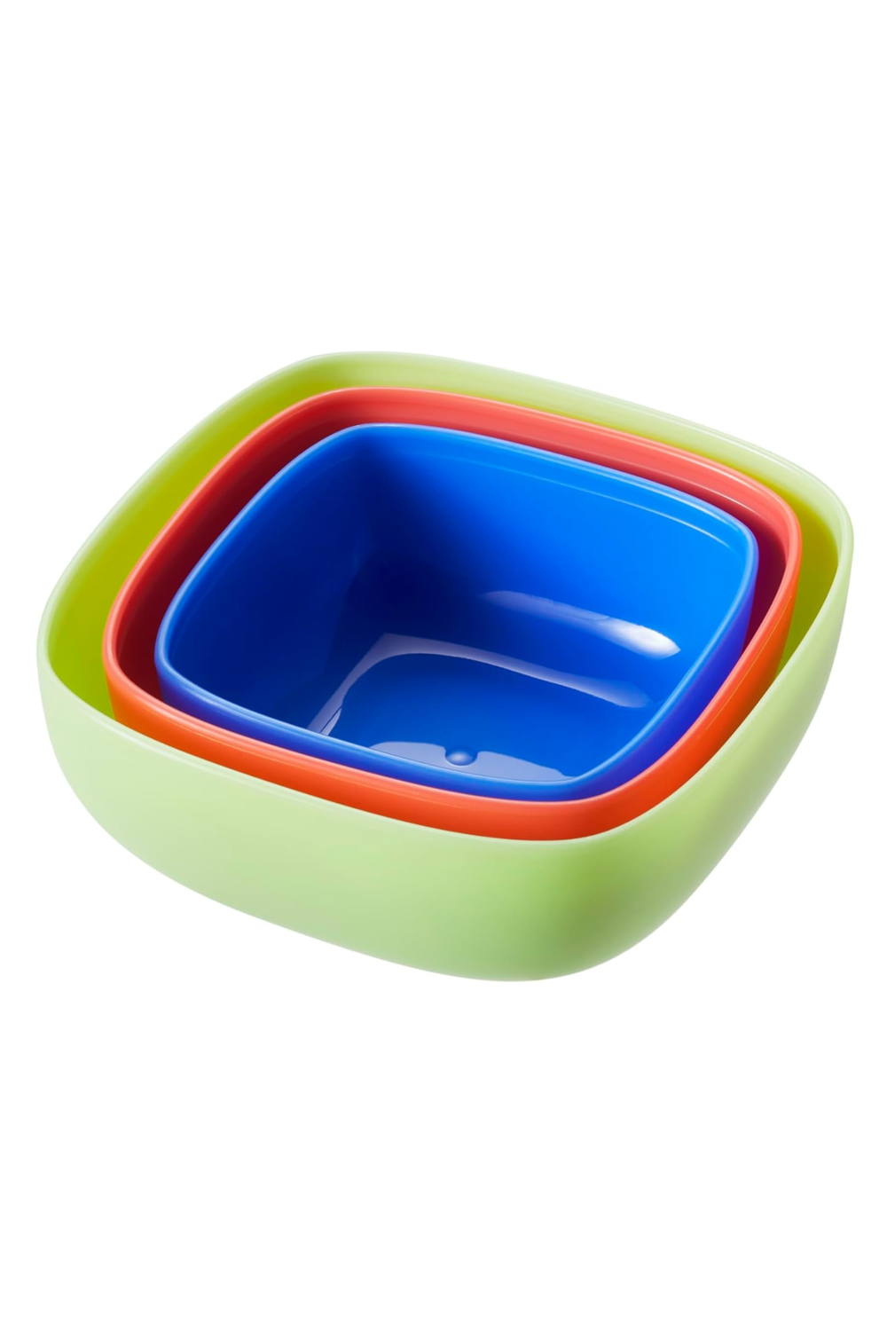 Nuby - Nesting Food Storage Pots - Color May Vary - 3 Pcs