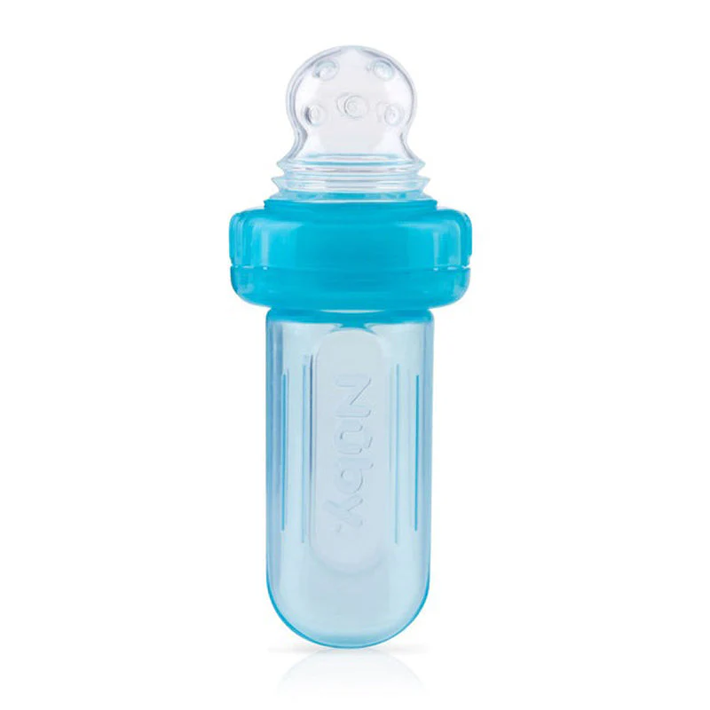 Nuby - Ez Squee-Z Weaning Feeder - Blue
