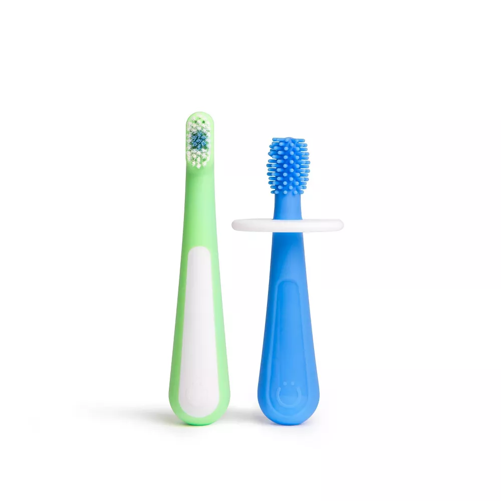 Ubbi - Grow With Me Toothbrush Training Set - 2 Pcs