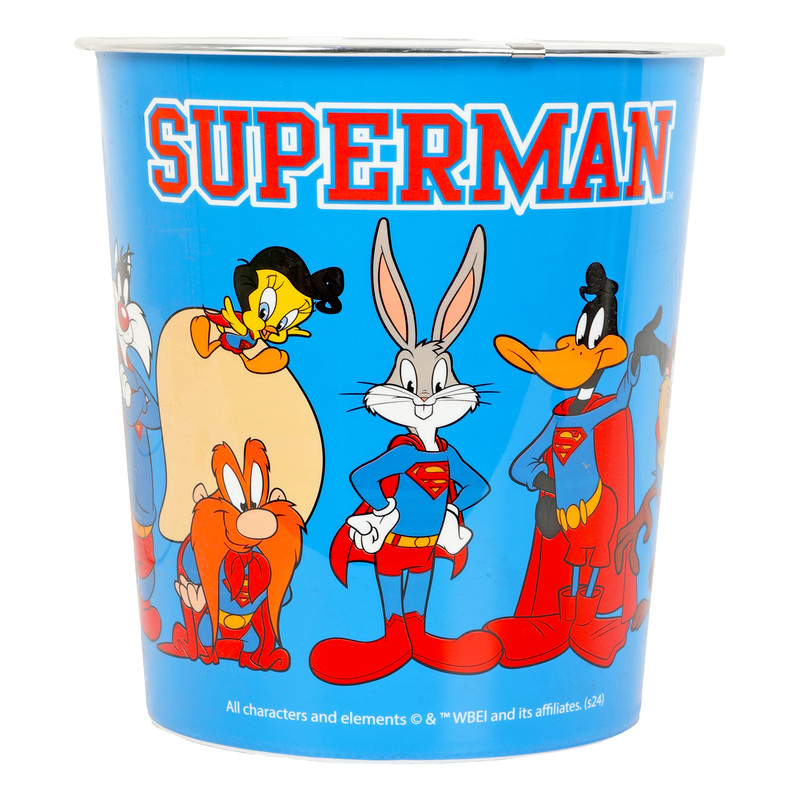 Warner Bros. - Kids Plastic Dustbin - Looney Tunes