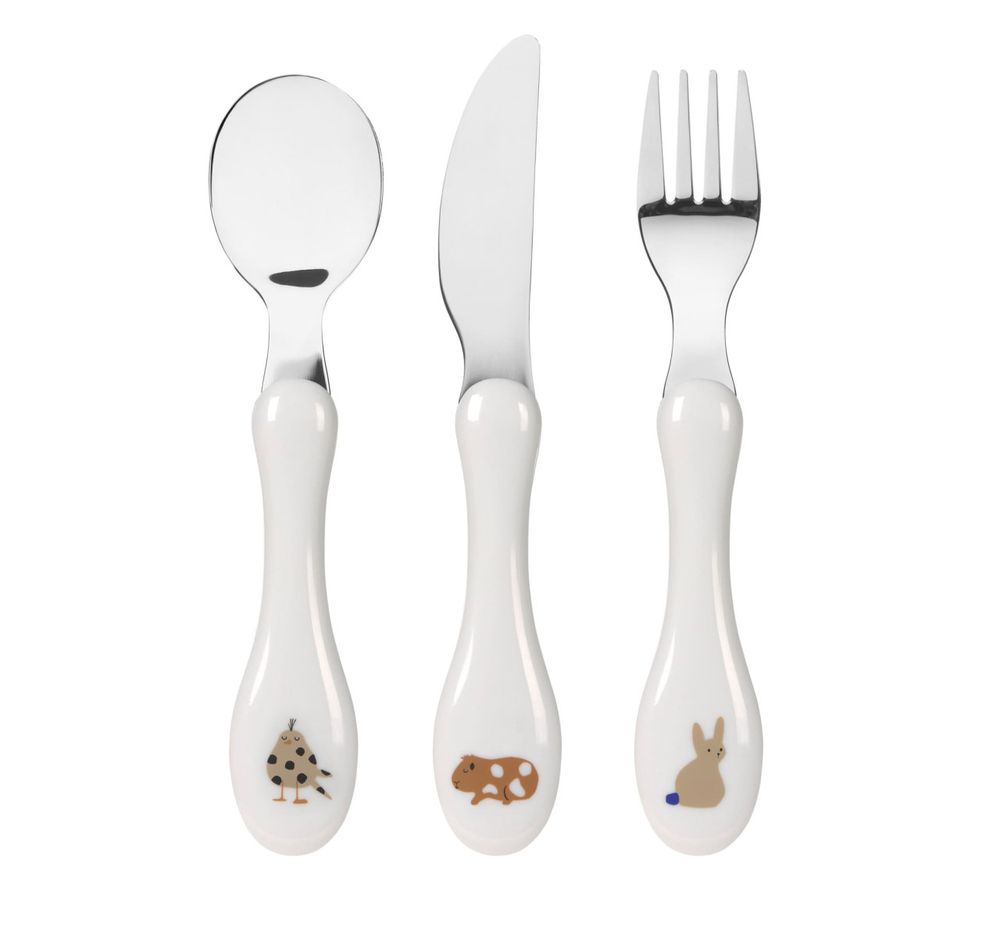 Lassig Little Mateys Children's Cutlery Set - 3 Pcs