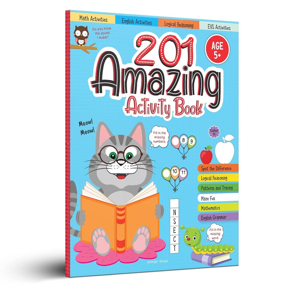 كتاب أنشطة مذهل يضم 201 نشاطًا