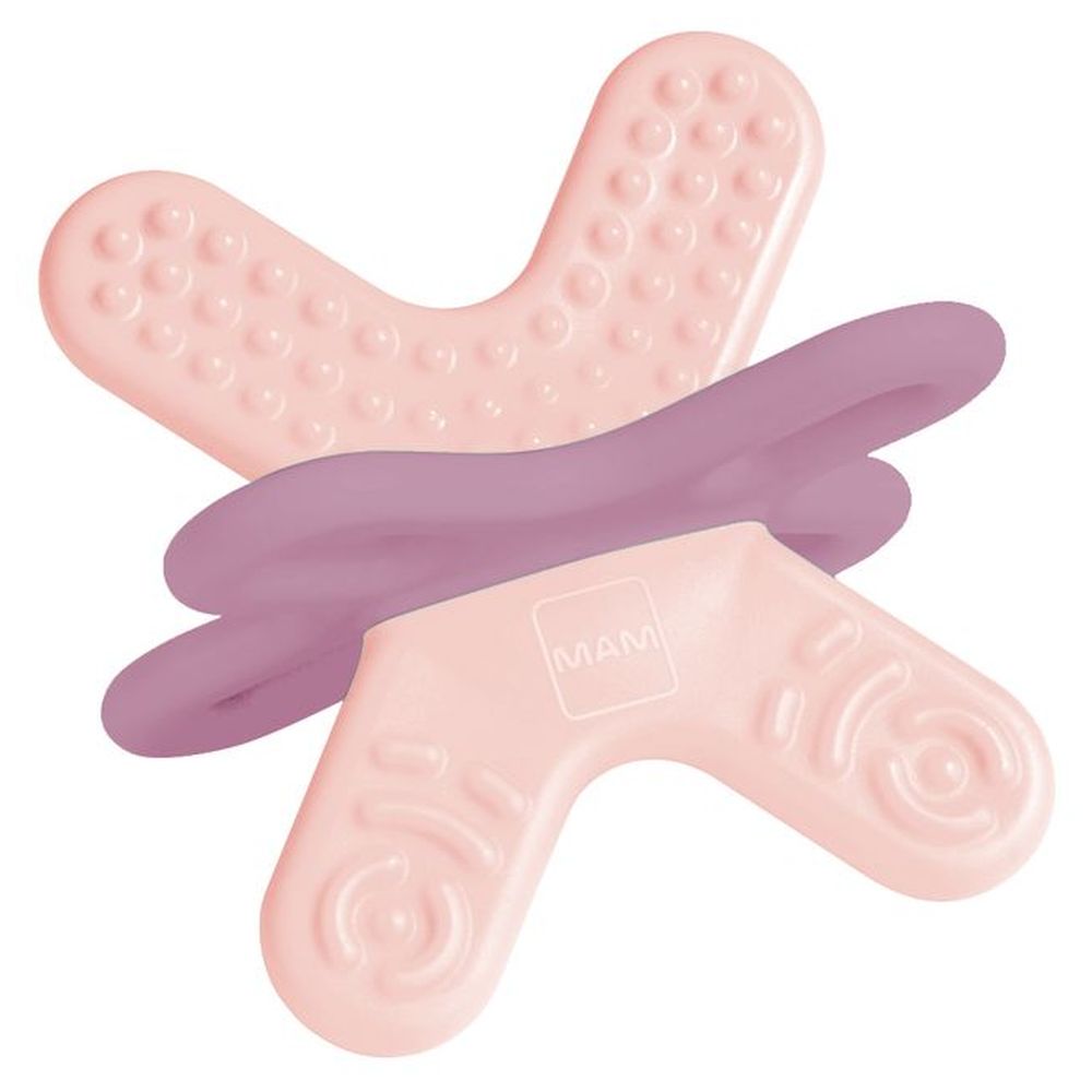 Mam - Bite & Relax Teether 4M+ - Pink