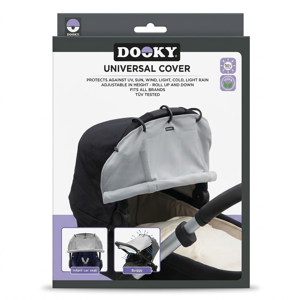 Dooky - Universal Seat Cover - Grey