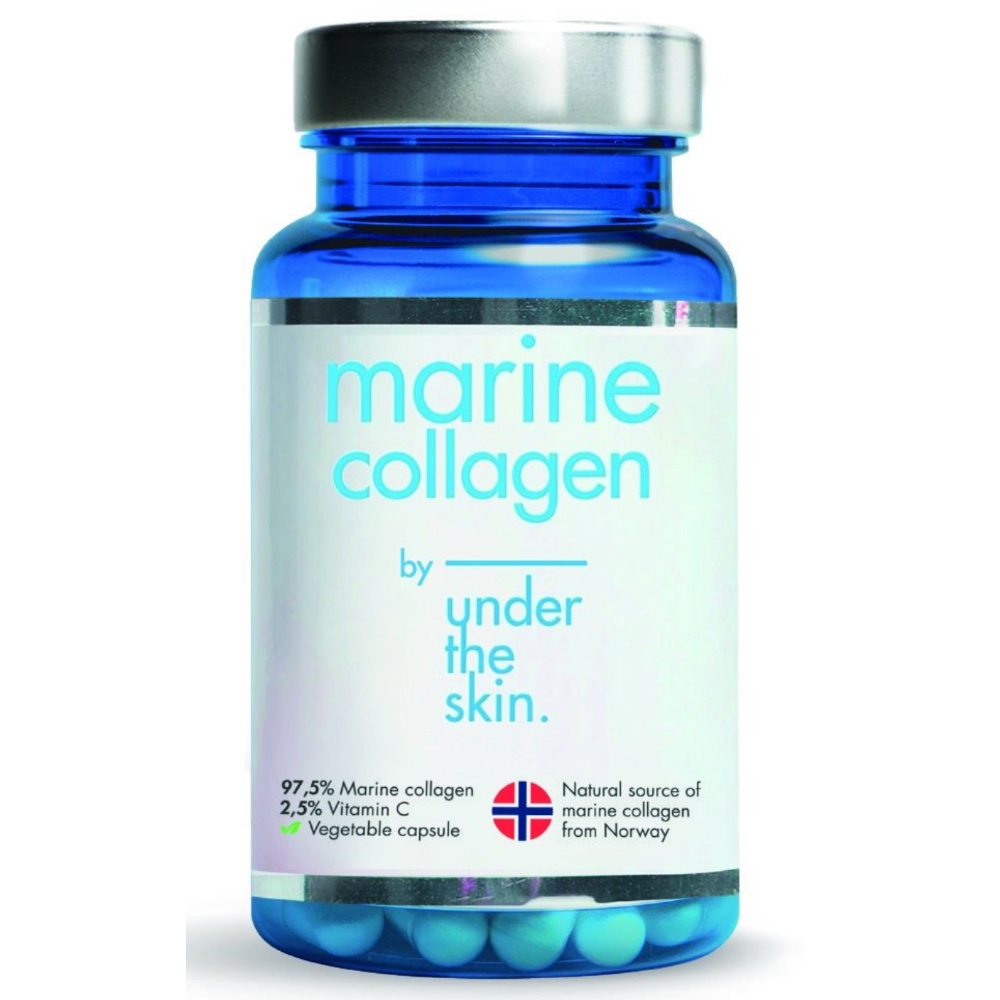 Under The Skin - Marine Collagen 800 mg Capsules - 60 Pcs
