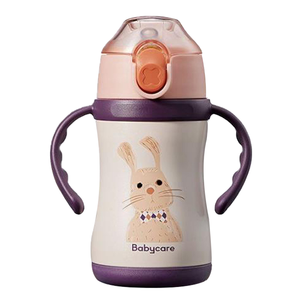 Babycare - Kids Vacuum Bottle - Bunny - 240ml