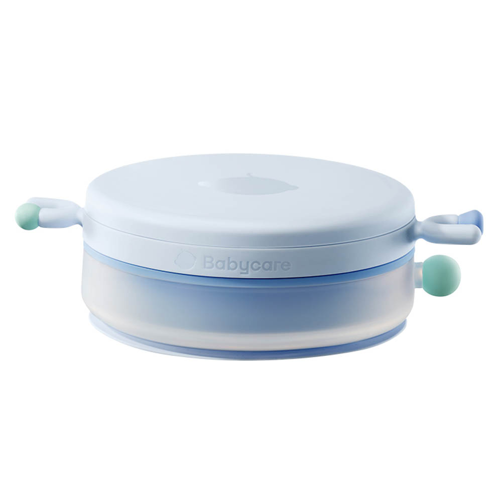 Babycare Pudizzy Water Heating Cooling Plate Set - Mawson Blue