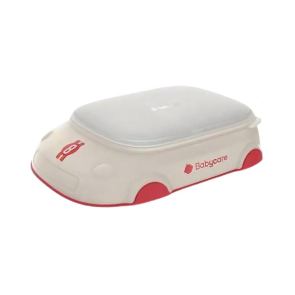Babycare Transportation Car Tableware Plate - White