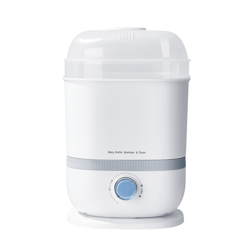 Babycare - 3 In 1 Sterilizer Steaming Bottle With Drying Function - White - 100 L