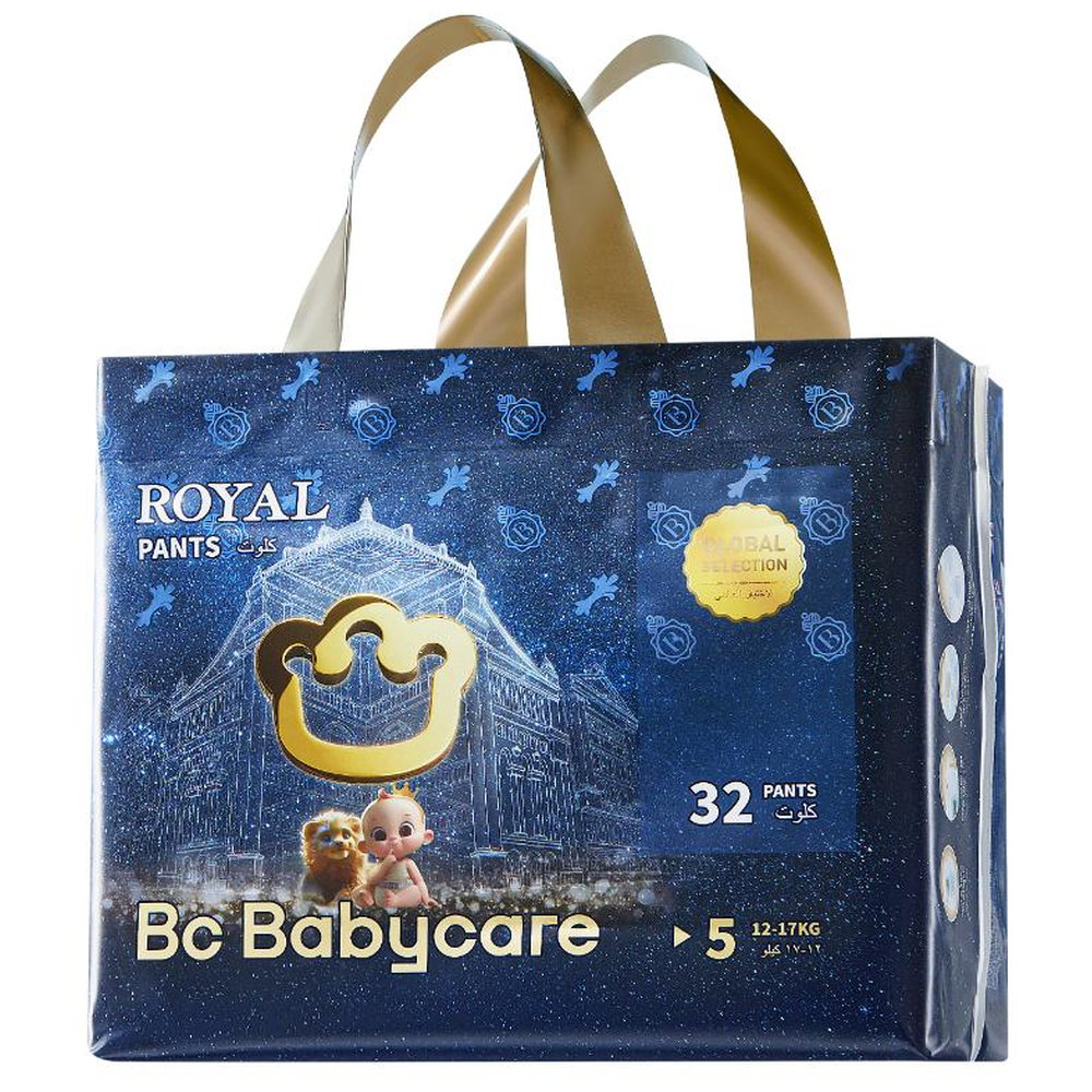 Babycare - Royal Baby Diaper Pants - Size 5 - 12-17 kg - 32 Pcs