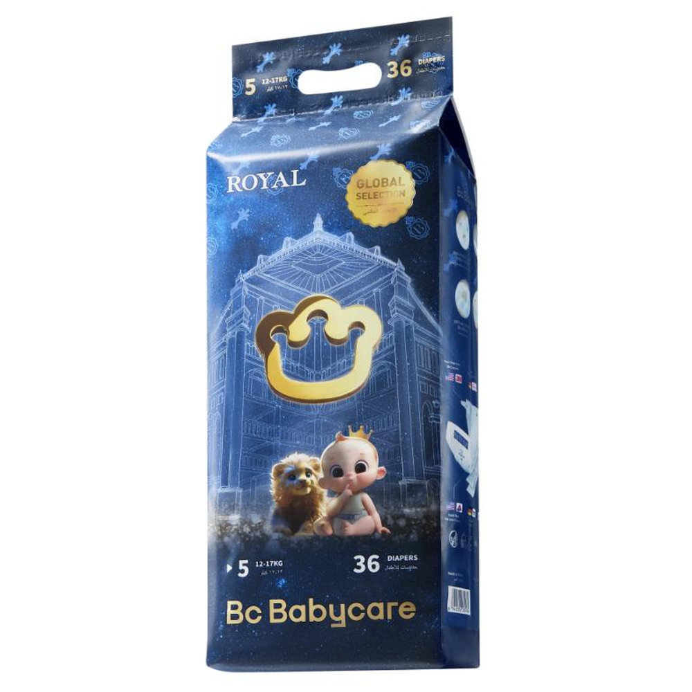 Babycare - Royal Baby Diapers - Size 5 - 12-17 kg - 36 Pcs
