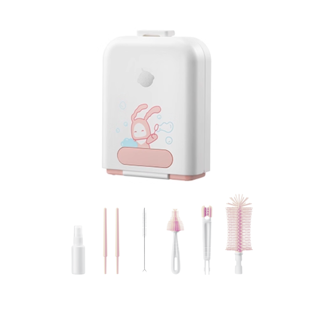 Babycare - 8-in-1 Multifunctional Travel Bottle Brush Set