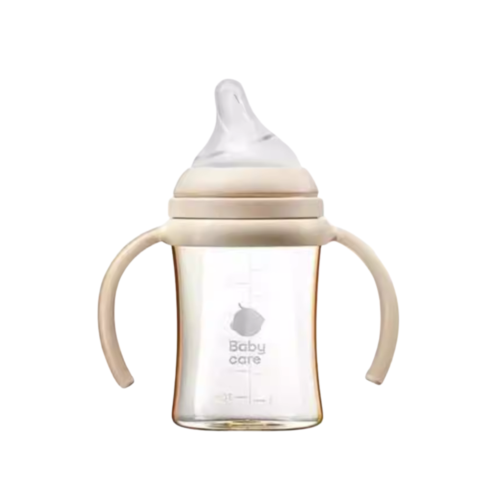 Babycare - PPSU Tilted Nursing Feeding Bottle - Beige