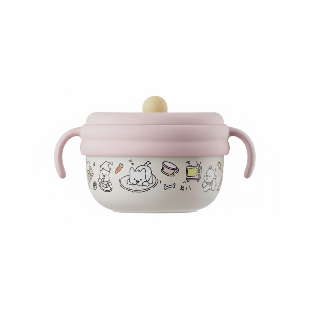 Babycare - Heating & Cooling Feeding Bowl - Multicolor