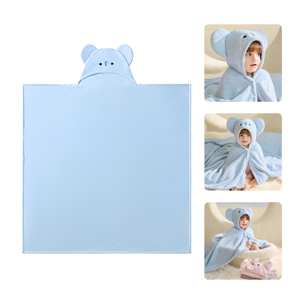 Babycare Baby Hooded Baby Towel - 105x105cm