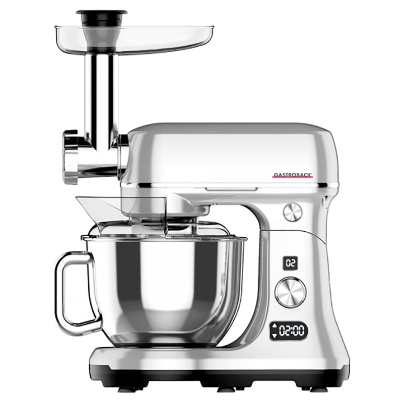 Gastroback Design Stand Hand Mixer Advanced Digital - Silver