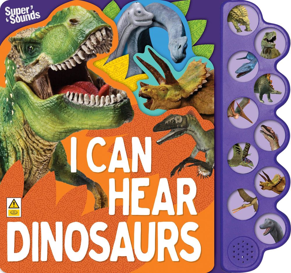 10 Button Sound Book I Can Hear Dinosaurs Vol. 2