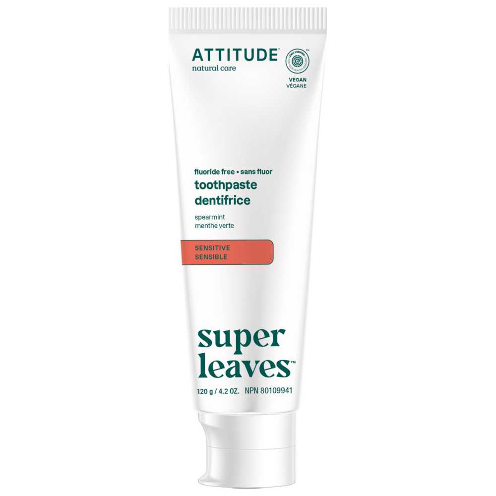 Attitude - Adult Toothpaste Without Fluoride - Sensitive - 120 gm
