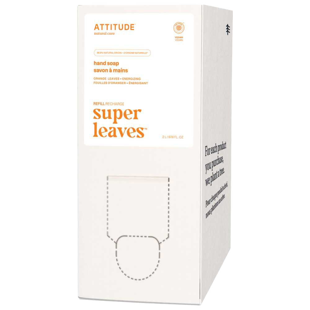 Attitude - Super Leaves Hand Soap - Orange Leaves - 2 L