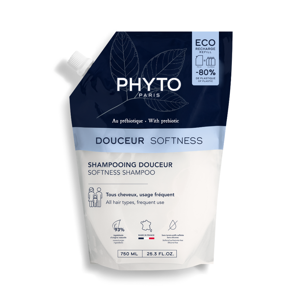 Phyto - Softness Shampoo - Eco Recharge Refill - 750ml