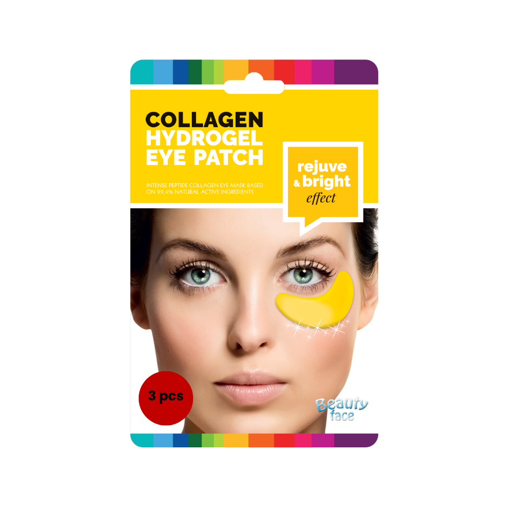 Beauty Face - Collagen Hydrogel Eye Patch - Rejuve & Bright Effect - 3 Pcs