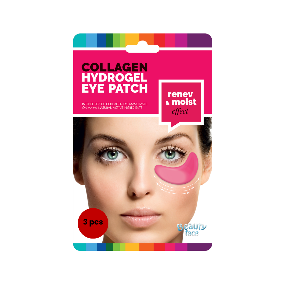 Beauty Face - Collagen Hydrogel Eye Patch - Renev & Moist Effect - 3 Pcs