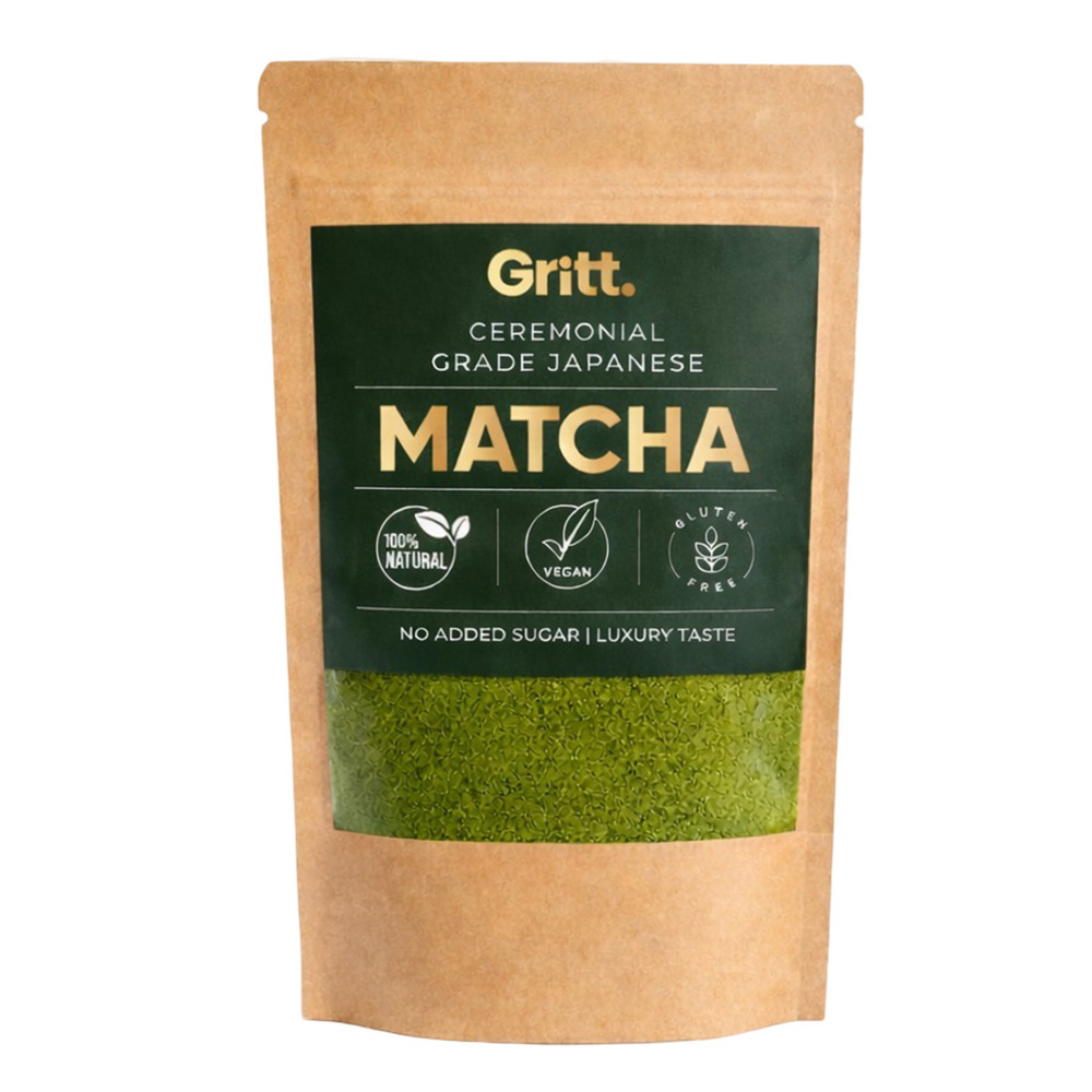 Gritt - Ceremonial Grade Japanese Matcha Powder - 50 gm