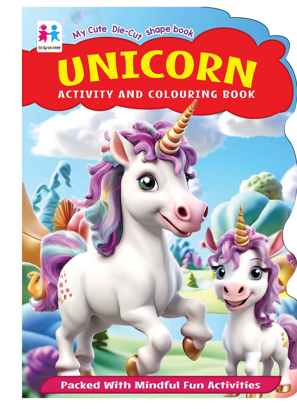 كتابي الجميل المقطوع بالقالب - يونيكورن