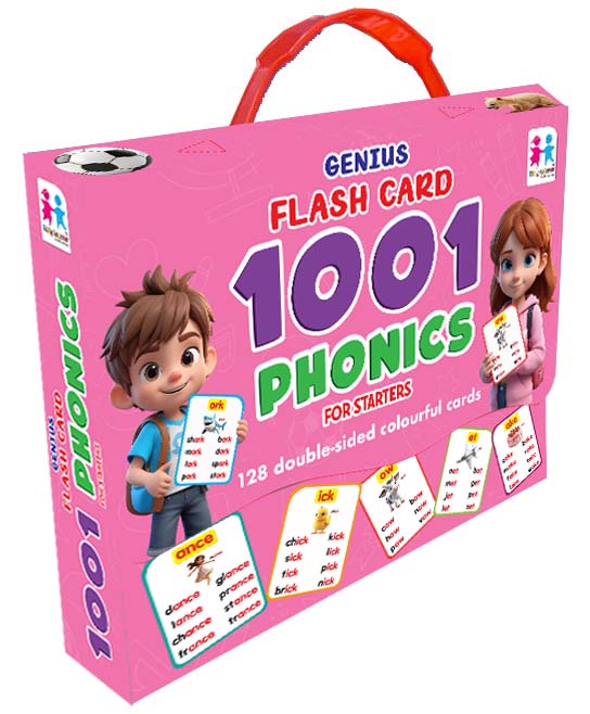 Genius Flash Card - 1001 Phonics