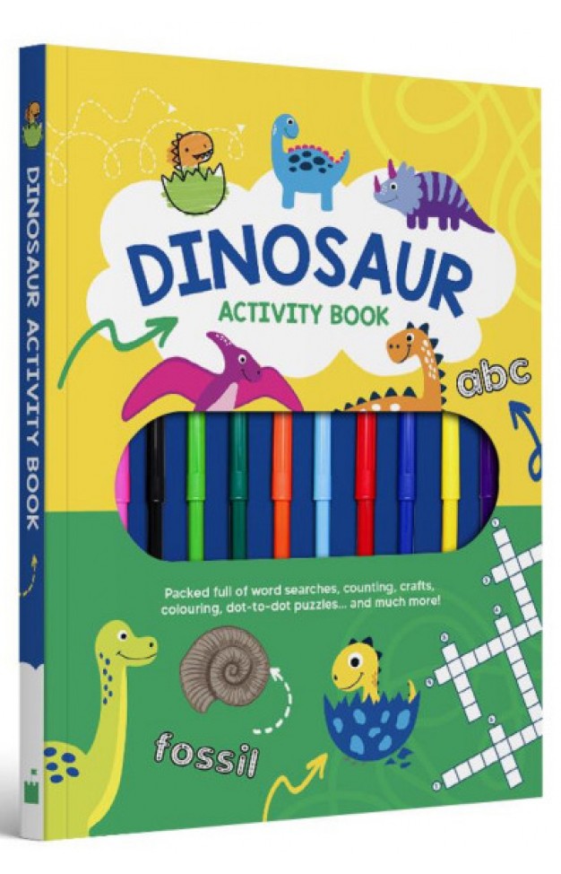 Activity 10-Pen Pad: Dinosaurs Activity Book