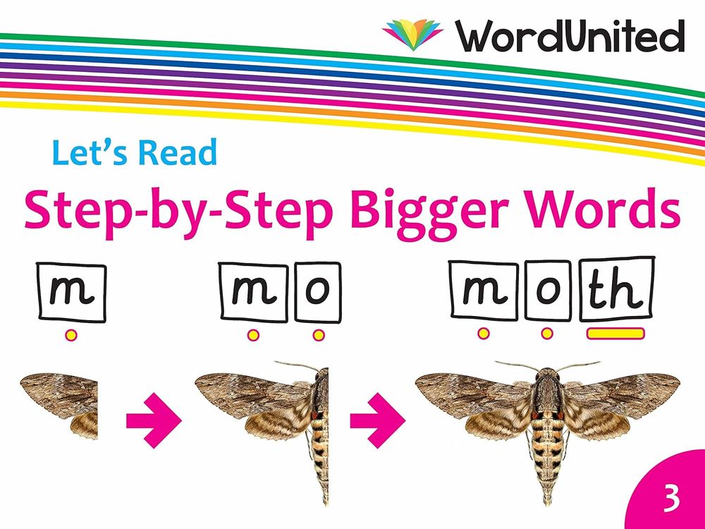 Word United - Lets Read Step By Step Bigger Words