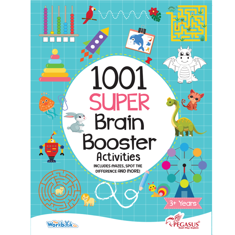 كتاب أنشطة لتقوية الدماغ الخارقة (1001 نشاط)