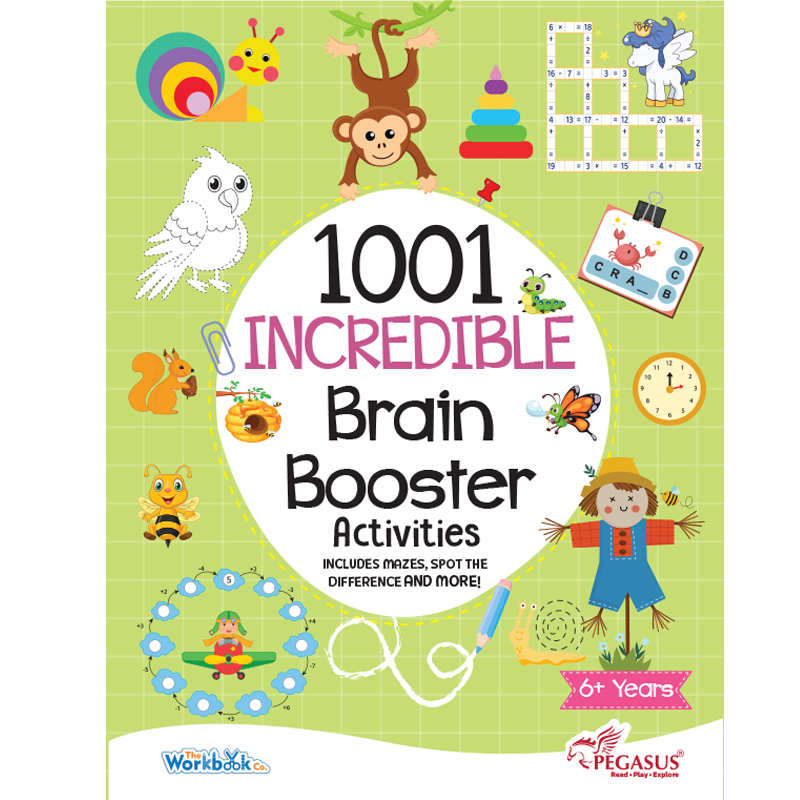 كتاب أنشطة مذهلة لتقوية الدماغ (1001 نشاط)