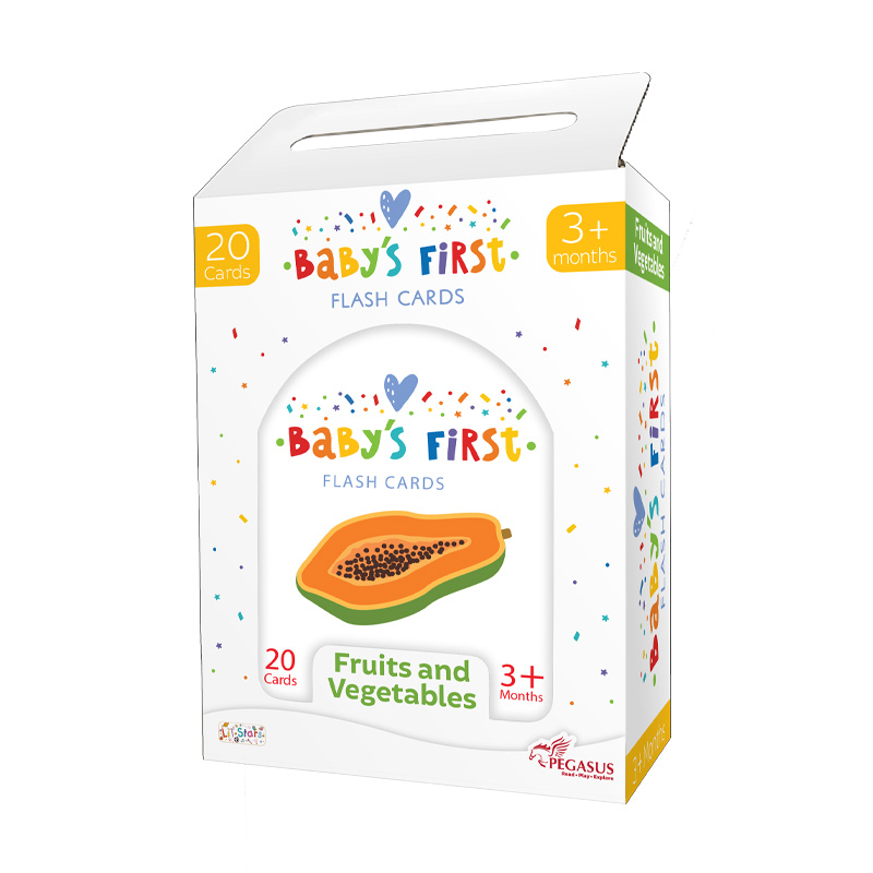 بطاقات تعليمية للأطفال - الفواكه والخضراوات