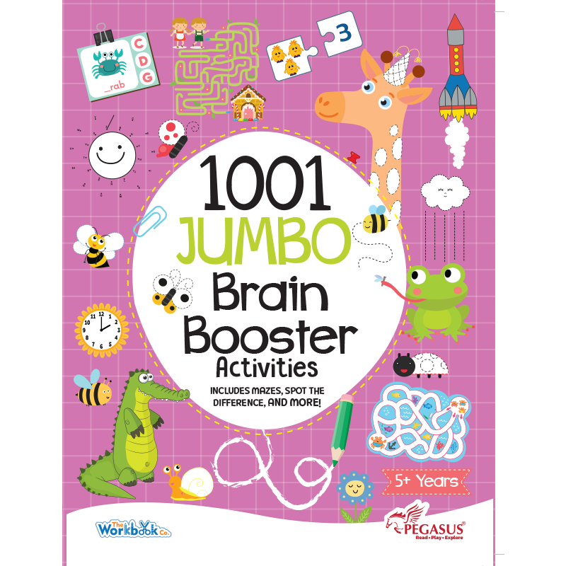 كتاب أنشطة جامبو لتعزيز الدماغ 1001