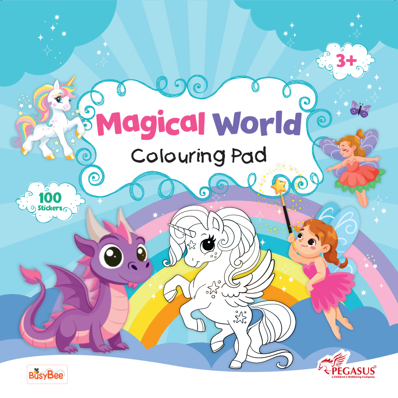 كتاب تلوين - العالم السحري